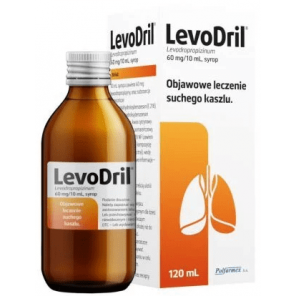 LevoDril 60 mg/10 ml, syrop, 120 ml - zdjęcie produktu