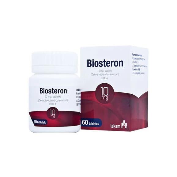 Biosteron 10 mg, tabletki, 60 szt. - zdjęcie produktu