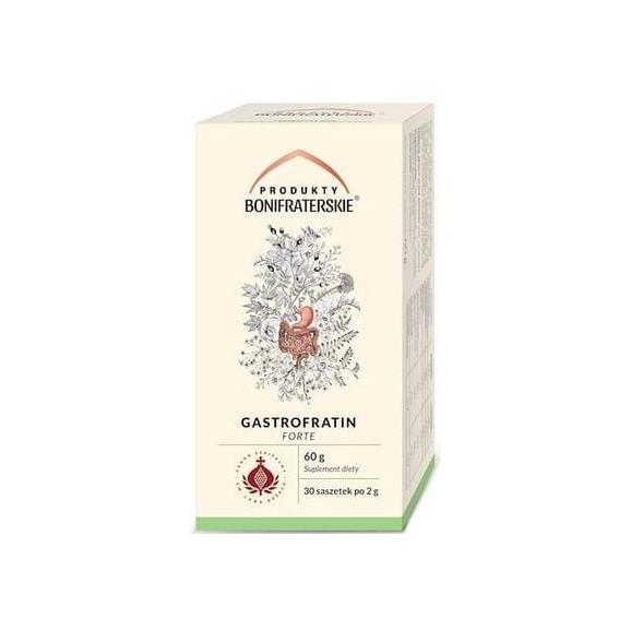 Produkty Bonifraterskie Gastrofratin Forte, saszetki, 30 szt. - zdjęcie produktu