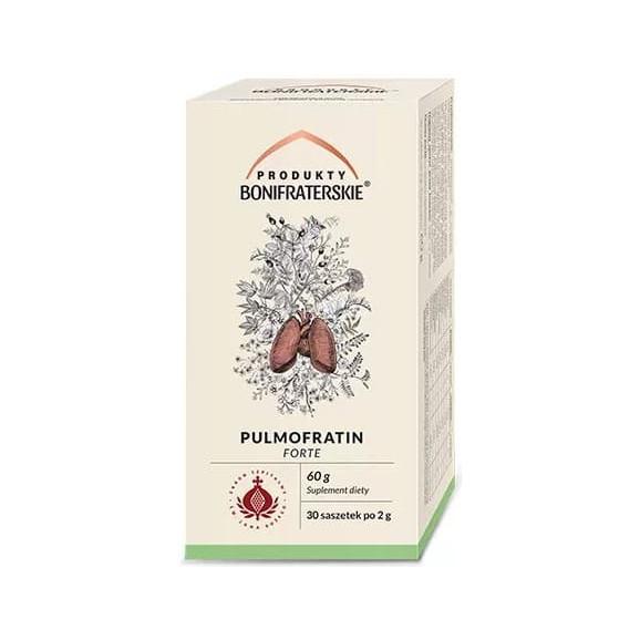 Produkty Bonifraterskie Pulmofratin Forte, saszetki, 30 szt. - zdjęcie produktu