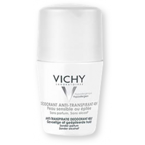 Vichy, antyperspirant w kulce do skóry wrażliwej lub po depilacji, 50 ml - zdjęcie produktu