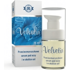 Velvetin, przeciwzmarszczkowe serum pod oczy i w okolice ust, 15 ml , KRÓTKA DATA - [31.05.2024] - zdjęcie produktu