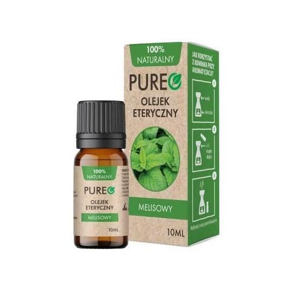 Pureo, olejek eteryczny melisowy, 10 ml - zdjęcie produktu