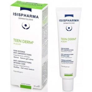 Isis Pharma Teen Derm a-Pure, krem zwalczający zmiany zapalne skóry trądzikowej, 30 ml - zdjęcie produktu