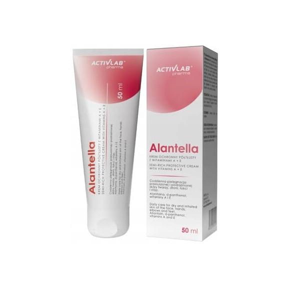 Activlab Pharma Alantella, krem ochronny półtłusty, witamina A+E, 50 ml - zdjęcie produktu