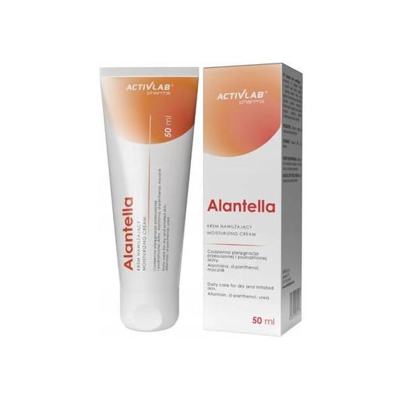Activlab Pharma Alantella, krem nawilżający, alantoina, d-panthenol, mocznik, 50 ml - zdjęcie produktu