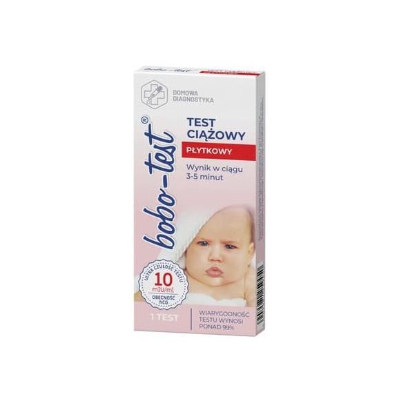 Domowa Diagnostyka Bobo-test, test ciążowy, płytkowy, 1 szt. - zdjęcie produktu