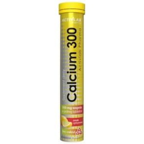 ActivLab Pharma Calcium 3000, smak cytrynowy, tabletki musujące, 20 szt. - zdjęcie produktu