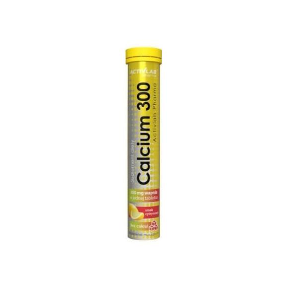 ActivLab Pharma Calcium 3000, smak cytrynowy, tabletki musujące, 20 szt. - zdjęcie produktu