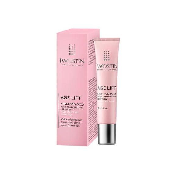 Iwostin Age Lift, krem pod oczy, na dzień i na noc, 15 ml Iwostin Age Lift, krem pod oczy, na dzień i na noc, 15 ml - zdjęcie produktu