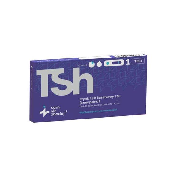 SamSięZbadaj, test kasetkowy na poziom TSH, 1 szt. - zdjęcie produktu