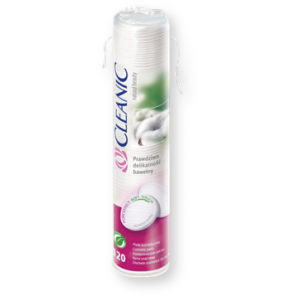 Cleanic, Pure Effect Soft Touch, płatki kosmetyczne, 120 szt. - zdjęcie produktu