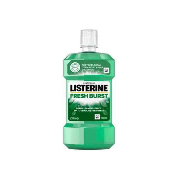Listerine Fresh Burst, płyn do płukania jamy ustnej, 250 ml - zdjęcie produktu