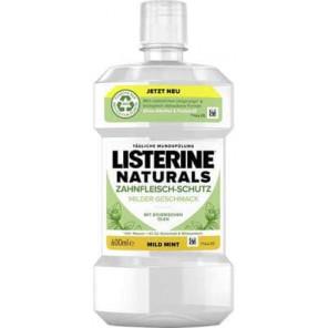 Listerine Naturals Mild Mint, płyn do płukania jamy ustnej, 600 ml - zdjęcie produktu