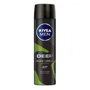 Nivea Men Deep Black Carbon Amazonia, antyperspirant, 150 ml - zdjęcie produktu