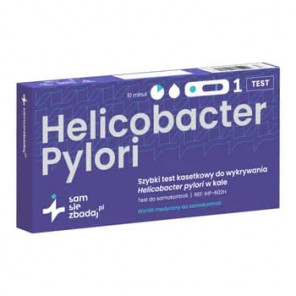 SamSięZbadaj, test kasetkowy na Helicobacter Pylori, 1 szt. - zdjęcie produktu