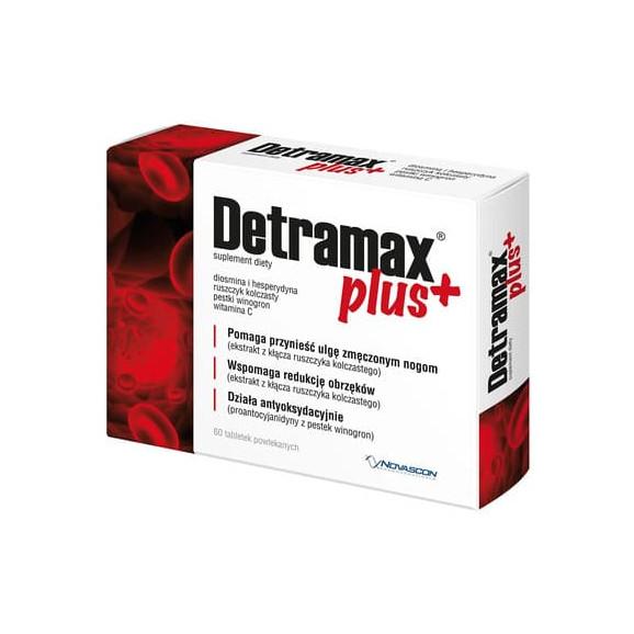 Detramax Plus, tabletki, 60 szt. - zdjęcie produktu