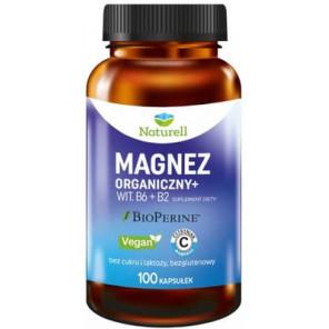 Naturell Magnez Organiczny+, kapsułki, 100 szt. - zdjęcie produktu