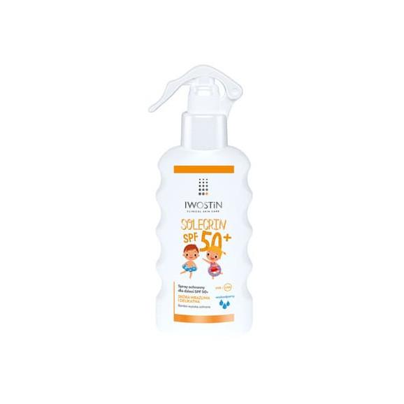 Iwostin Solecrin, spray ochronny dla dzieci, SPF 50+, 175 ml - zdjęcie produktu