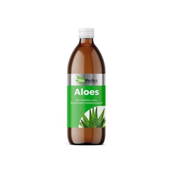 EkaMedica Aloes, sok, 500 ml - zdjęcie produktu