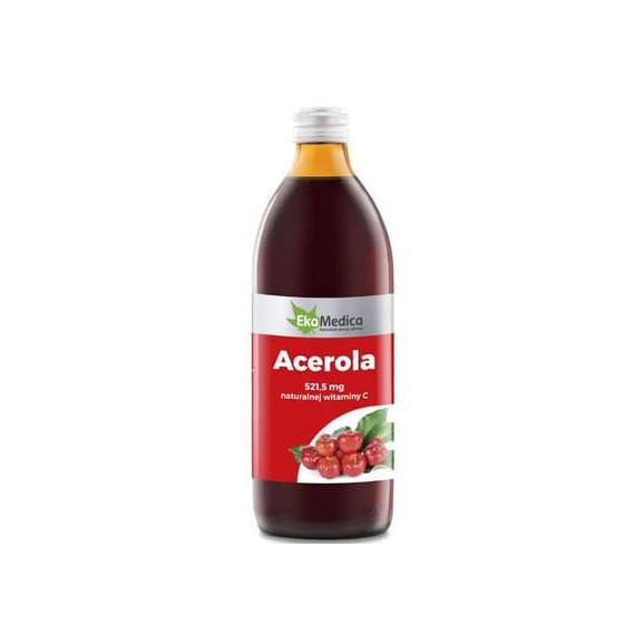 EkaMedica Acerola, sok, 500 ml - zdjęcie produktu