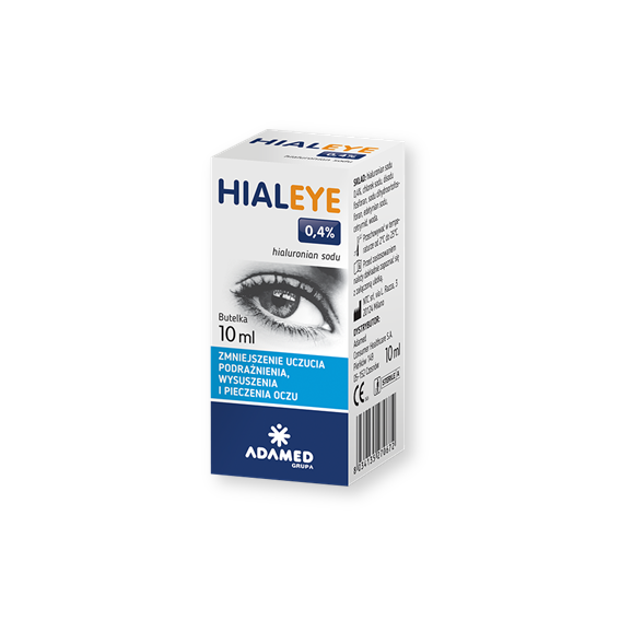 Hialeye, 0,4%, krople do oczu, 10 ml - zdjęcie produktu