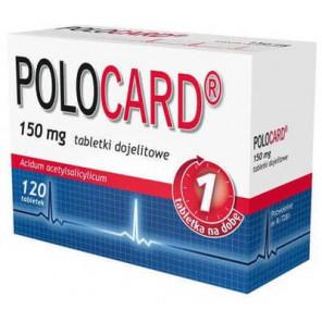 Polocard, 150 mg, tabletki dojelitowe, 120 szt. - zdjęcie produktu