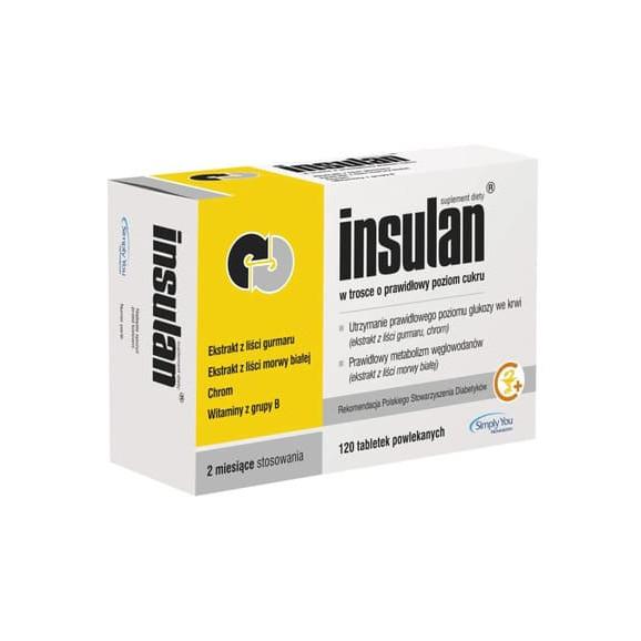 Insulan, tabletki, 120 szt. - zdjęcie produktu