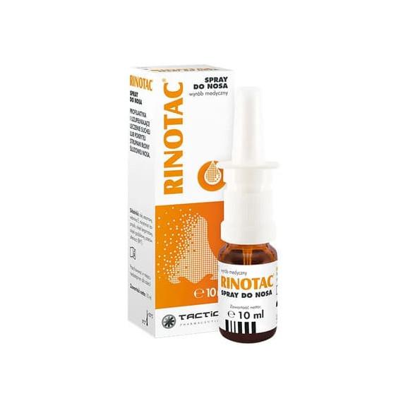 Rinotac, spray do nosa, 10 ml Rinotac, spray do nosa, 10 ml - zdjęcie produktu