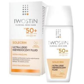 Iwostin Solecrin, ultra lekki niewidoczny fluid, SPF 50+, skóra wrażliwa, 40 ml - zdjęcie produktu