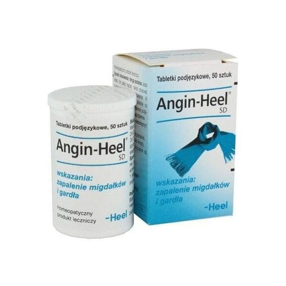 Heel Angin-Heel SD, tabletki, 50 szt. - zdjęcie produktu