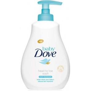 Dove Baby Rich Moisture, emulsja do mycia ciała i włosów, 400 ml - zdjęcie produktu