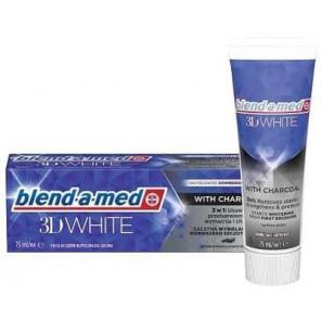 Blend-a-Med 3D White Charcoal, pasta do zębów, 75 ml - zdjęcie produktu