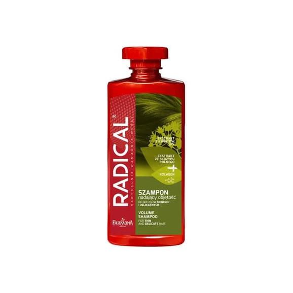 Farmona Radical, szampon nadający objętość do włosów cienkich i delikatnych, 400 ml - zdjęcie produktu