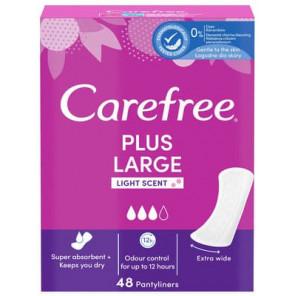 Carefree Plus Large Light, wkładki higieniczne, 48 szt. - zdjęcie produktu