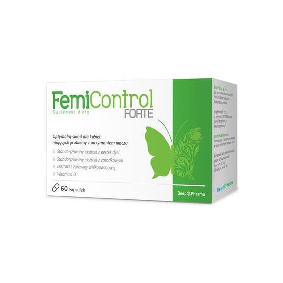 FemiControl Forte, kapsułki, 60 szt. - zdjęcie produktu