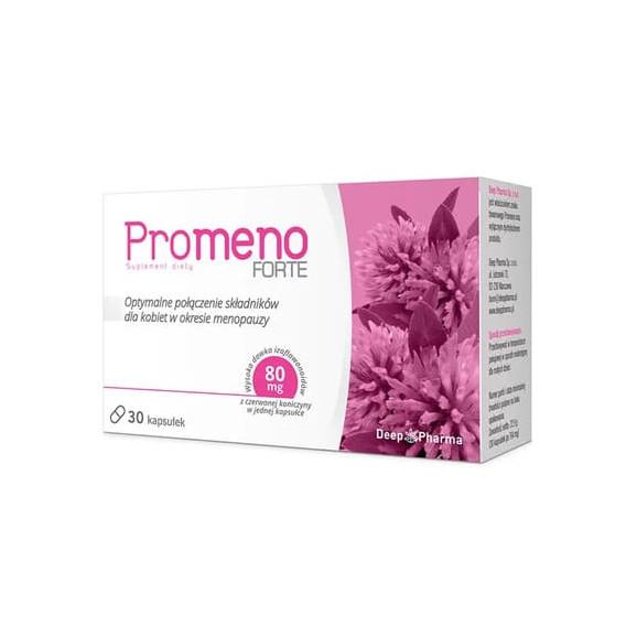Deep Pharma Promeno Forte, kapsułki, 30 szt. - zdjęcie produktu