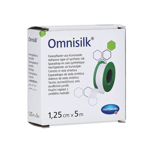 Hartmann Omnisilk, przylepiec jedwabny, 1,25 cm x 5 m, 1 szt. - zdjęcie produktu