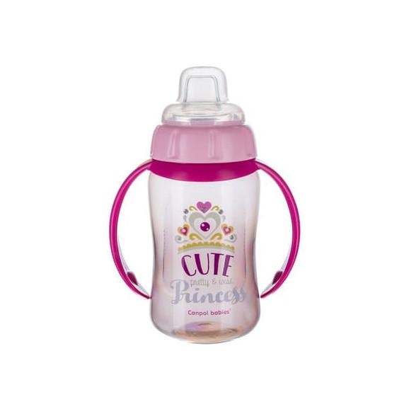 Canpol Babies Future Daydreams, kubek treningowy, 6m+, Princess, 320 ml - zdjęcie produktu