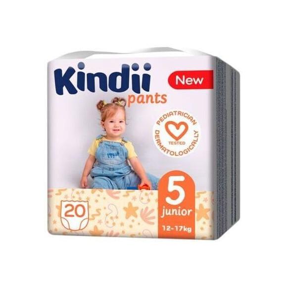 Cleanic Kindii Pants, pieluchomajtki 5 Junior, 12-17 kg, 20 szt. - zdjęcie produktu