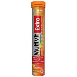 ActivLab Pharma MultiVit Extra, smak pomarańczowy, tabletki musujące, 20 szt. - zdjęcie produktu