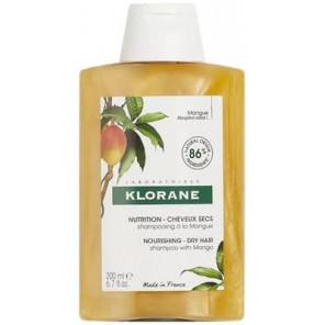 Klorane, szampon z mango do włosów suchych, 200 ml - zdjęcie produktu