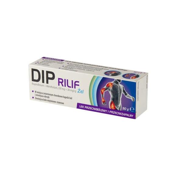 Dip Rilif, (50 mg+30 mg/g), żel, 50 g - zdjęcie produktu