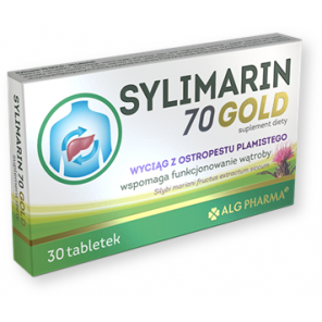 Sylimarin 70 Gold, 30 tabletek - zdjęcie produktu
