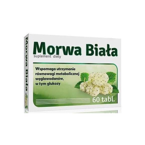 Alg Pharma Morwa Biała, tabletki, 60 szt. - zdjęcie produktu