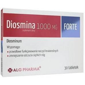 Alg Pharma Diosmina Forte 1000 mg, tabletki, 30 szt. - zdjęcie produktu