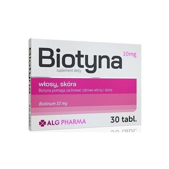 Alg Pharma Biotyna, tabletki, 30 szt. - zdjęcie produktu