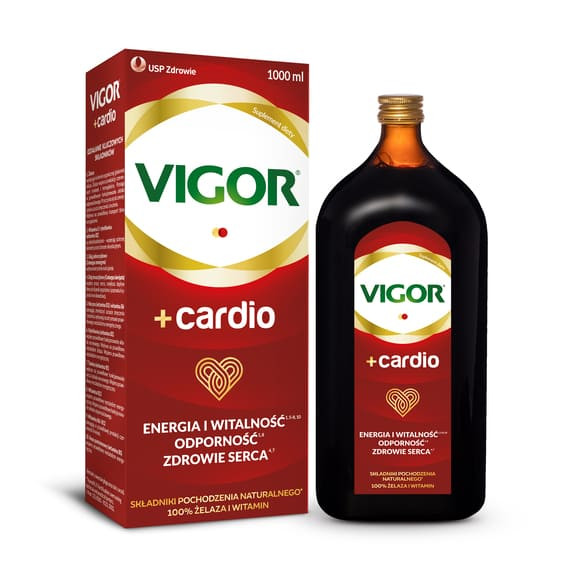 Vigor+ Cardio, płyn, 1000 ml