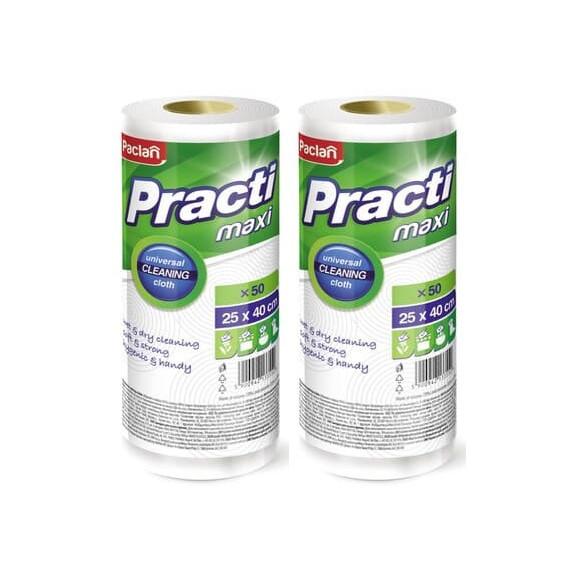 2x Paclan ścierki na rolce 50 szt. 2x Paclan ścierki na rolce 50 szt. - zdjęcie produktu