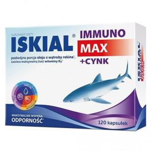 Iskial Immuno Max + Cynk, kapsułki, 120 szt., KRÓTKA DATA - [01.06.2024] - zdjęcie produktu